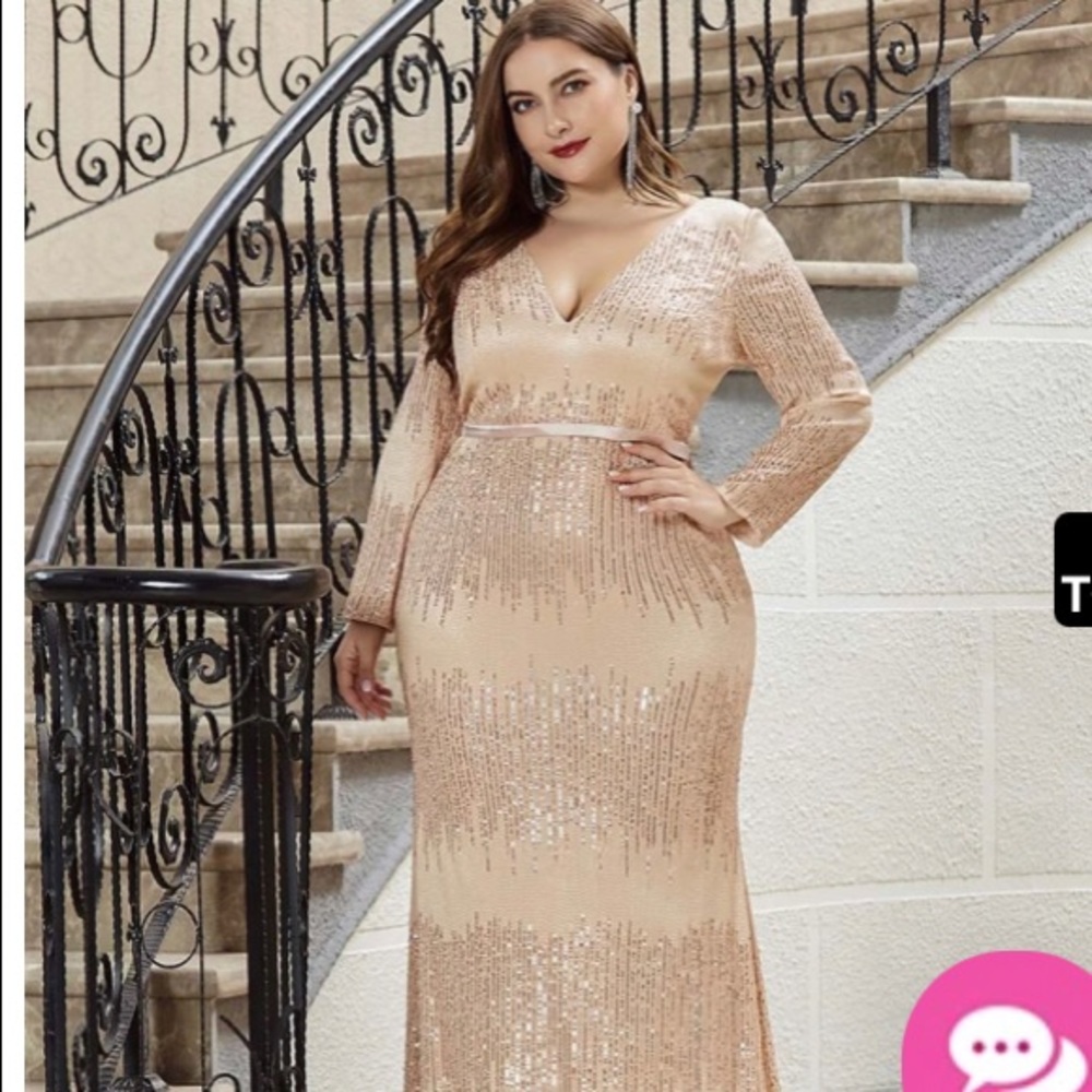 Rose Gold Formal Gown